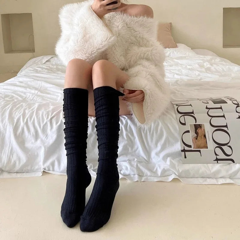 https://ae-pic-a1.aliexpress-media.com/kf/Saade41f4fb764aa195a0521bdf3d6d0aE/Spring-Knee-Length-Stockings-for-Women-White-Pile-Socks-Fashion-GIrls-JK-Slimming-Boots-Sock-Japanese.jpg